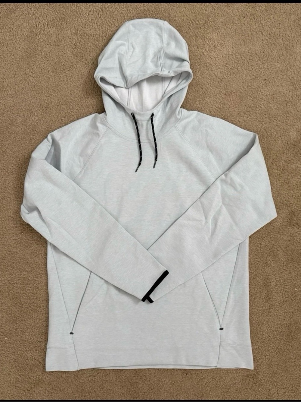 Old Navy Light Gray tech fleece hoodie